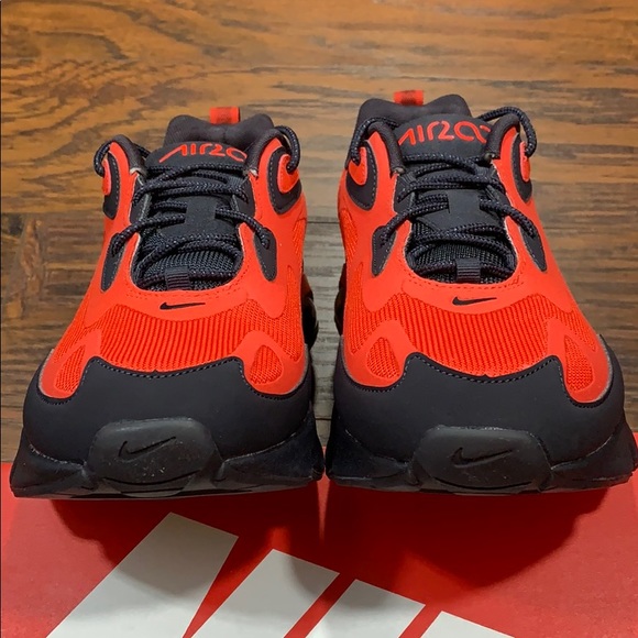 NIKE AIR MAX 200 Habanero Red/Oil Grey - Picture 7 of 16